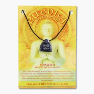 Anhänger Buddha - Sodalith - Schütze VE=1