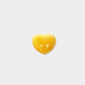 Handschmeichler Herzen - Orangencalzit VE=5