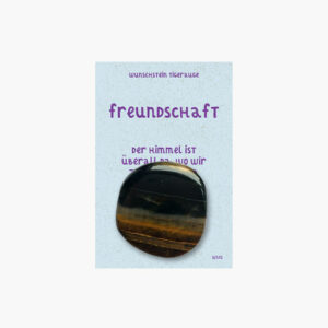 Kleine/Große GSK Wunschsteine Happy Stones (kleine Karte) € 2,20/Stück VE=3/Set - Tigerauge - Freundschaft Wunschsteine Happy Stones VE=3