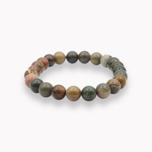 Armbänder 8mm - 10775 Jaspis Polychrome Armband 8mm VE=3