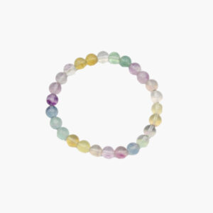 Armbänder 8mm - 10871 Fluorit Mix Armband 8mm VE=3