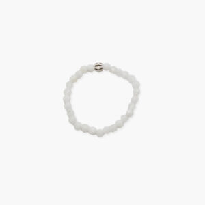 Ringe Kugel facettiert 2 mm div. Sorten - 944 Mondstein weiß Ring Kugel fac. 2mm VE=10