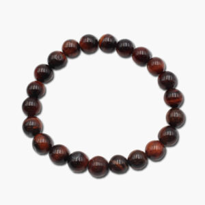 Armbänder 8mm - 10888 Katzenauge/Tigerauge rot Armband 8mm VE=3