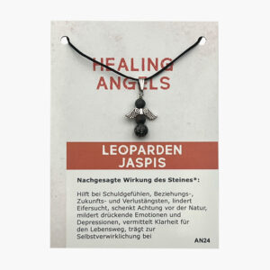 Bestseller Healing Angels (große Karte) ab € 3,50/Stück VE=3/Set - 103-24 Healing Angels Leopardenjaspis AN24 VE=3