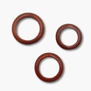 Edelstein Ringe 6mm div. Sorten - 2096 Jaspis rot Ring 6mm VE=10