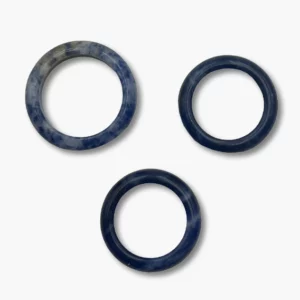 Edelstein Ringe 6mm div. Sorten - 2099 Sodalith Ring 6mm VE=10