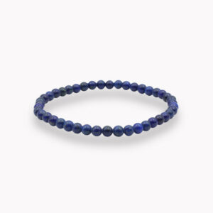 Armbänder 4mm für Erwachsene - 1777 Lapis 17,5cm Armband 4mm Erwachsene VE=3