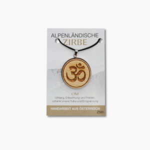 Alpenländischer Zirbenschmuck - 414-03 Anhänger Zirbe OM VE=3