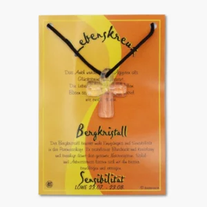 Lebenskreuz auf großer Karte - 113 Bergkristall VE=3