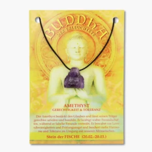 Anhänger Buddha - Amethyst - Fisch VE=1