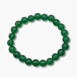 Armbänder 8mm - 10882 Achat grün gefärbt Armband 8mm VE=3