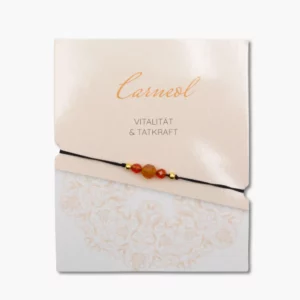 Little Stones - 1325-03 Carneol (1 Kugel 6mm fac.+2 Kugeln 4mm fac.) VE=3